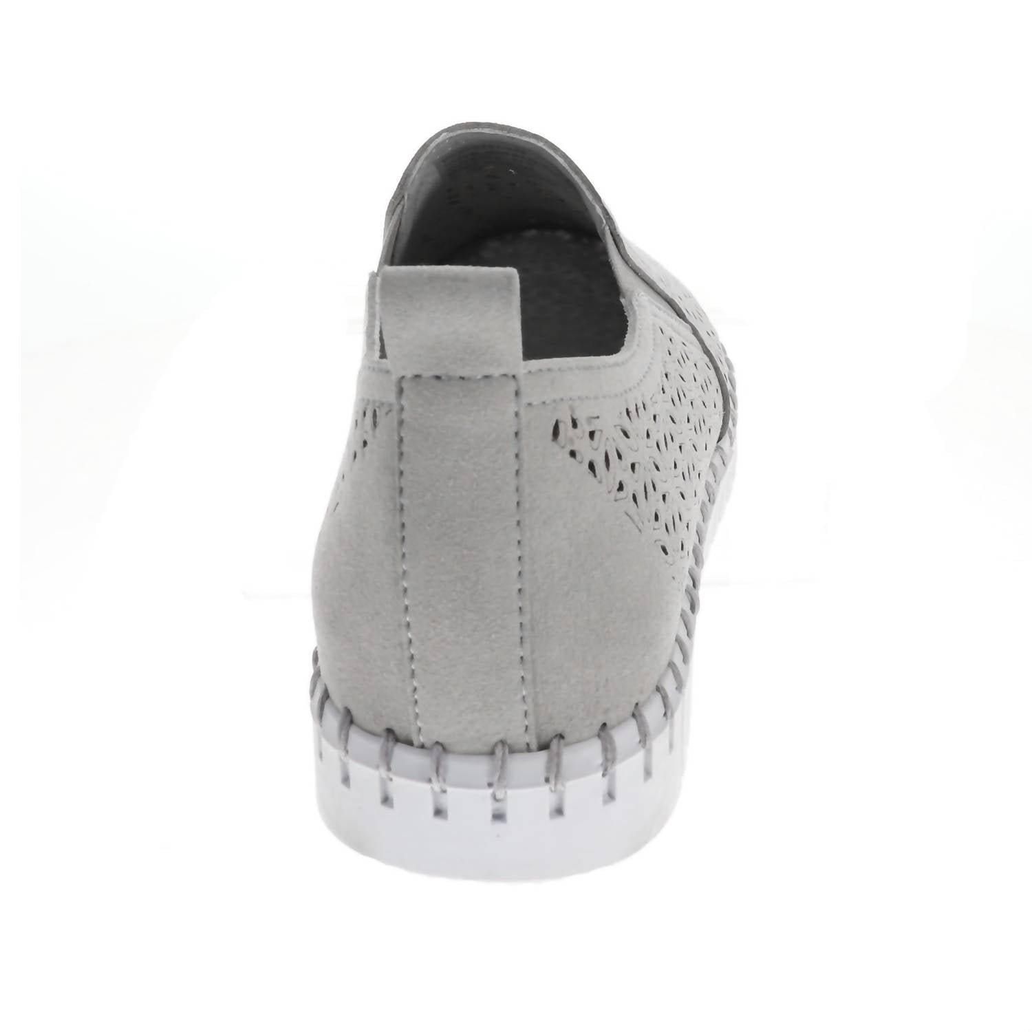 Very G - Women's Nicole Perforated Edge Slip On Sneaker