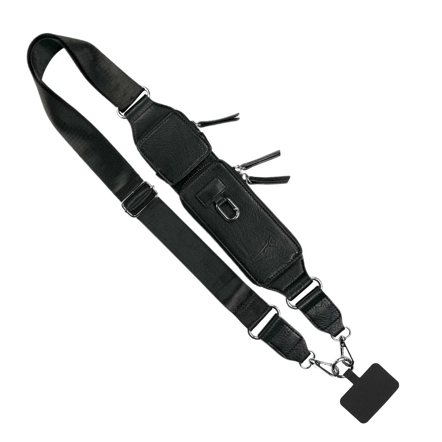 Save The Girls - Unisex Zip & Clip Rfid Phone Crossbody Strap