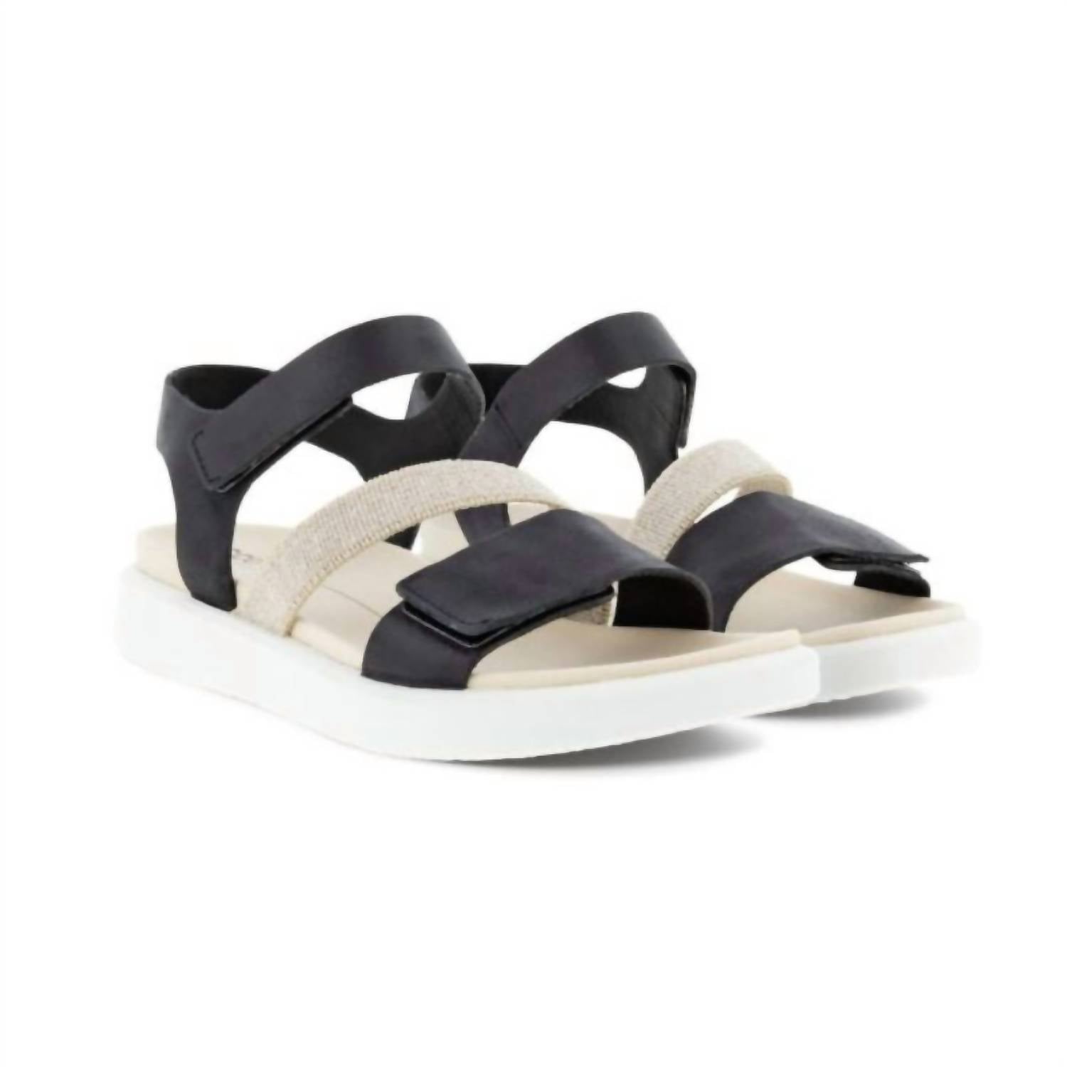 Ecco - Women's Flowt Nubuck Flat Sandal