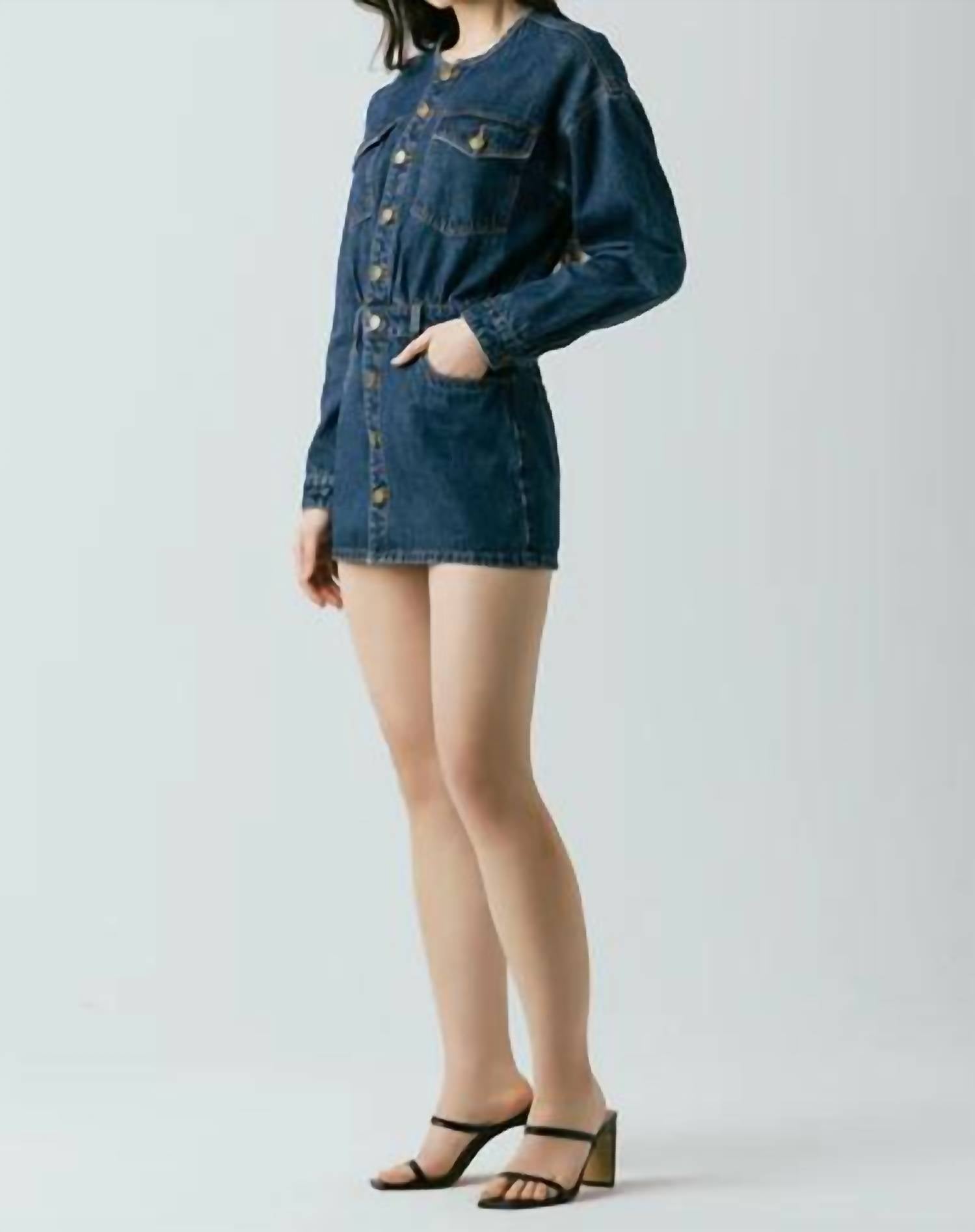 Blanknyc - Ready Set Go Denim Dress