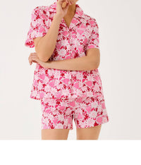 Lilly Pulitzer Elly Pajama Boxer in coconut dear heart - women's shorts - view 5