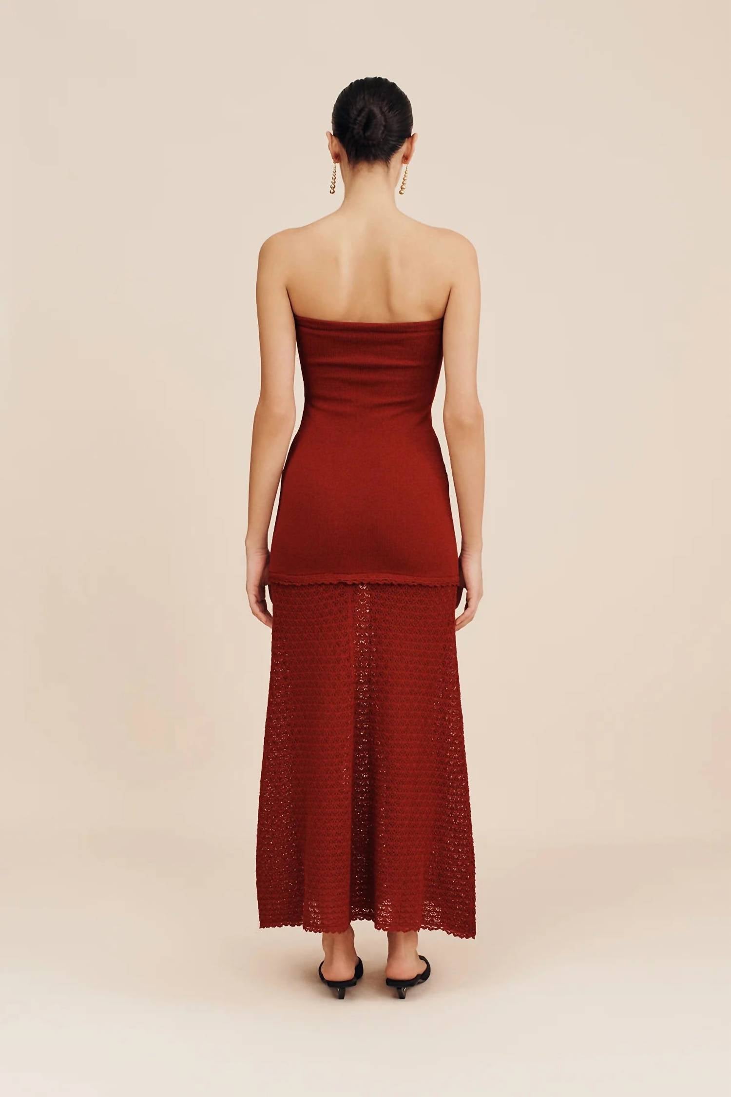 Posse - Romy Strapless Dress
