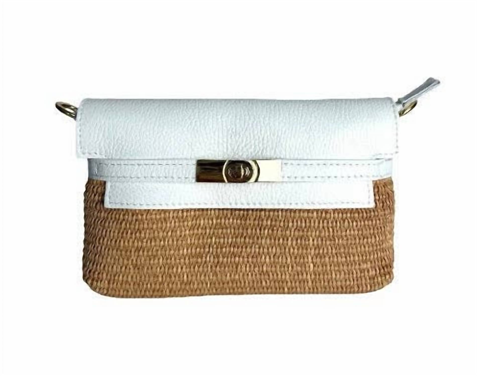 Two Amicis - Women's Serra Raffia Bag