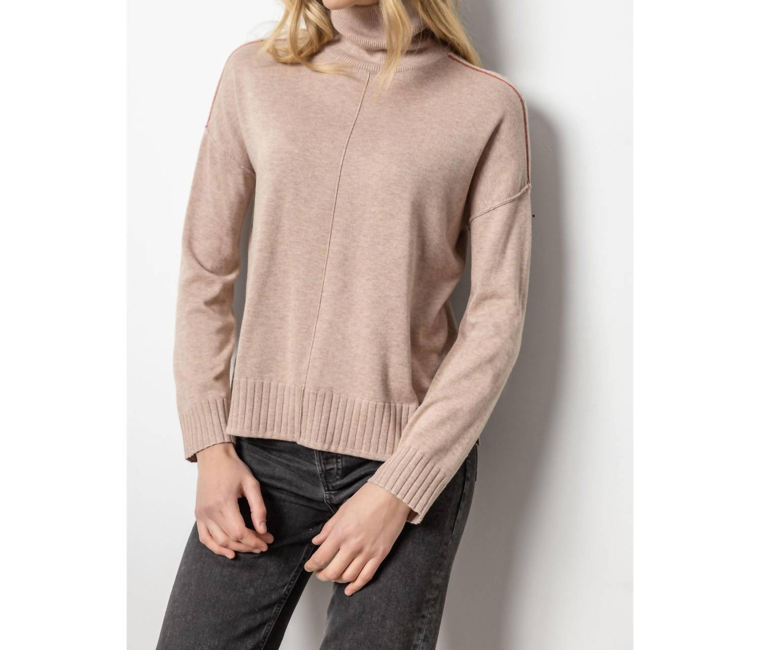 Lilla P - Relaxed Turtleneck Sweater