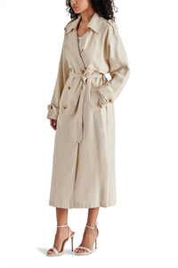 STEVE MADDEN Lennox Trench Coat in natural - women's jacket - view 4