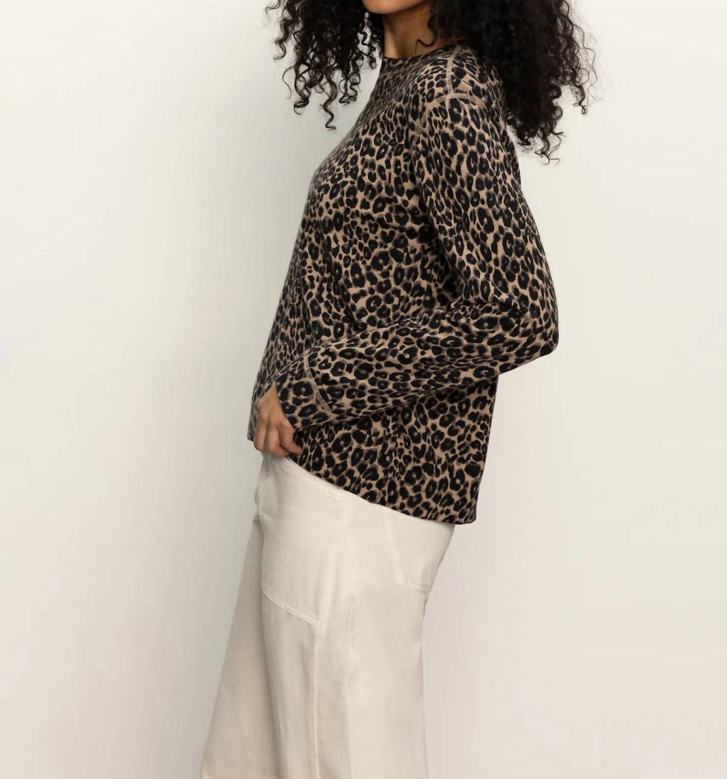 Sanctuary 24/7 Popover Top in french kitty - women's long sleeve top - view 5