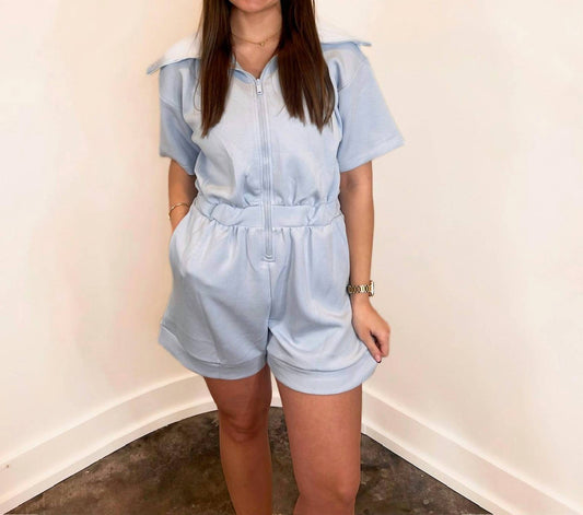 Rae Mode - Women's Zandra Full Zip Romper