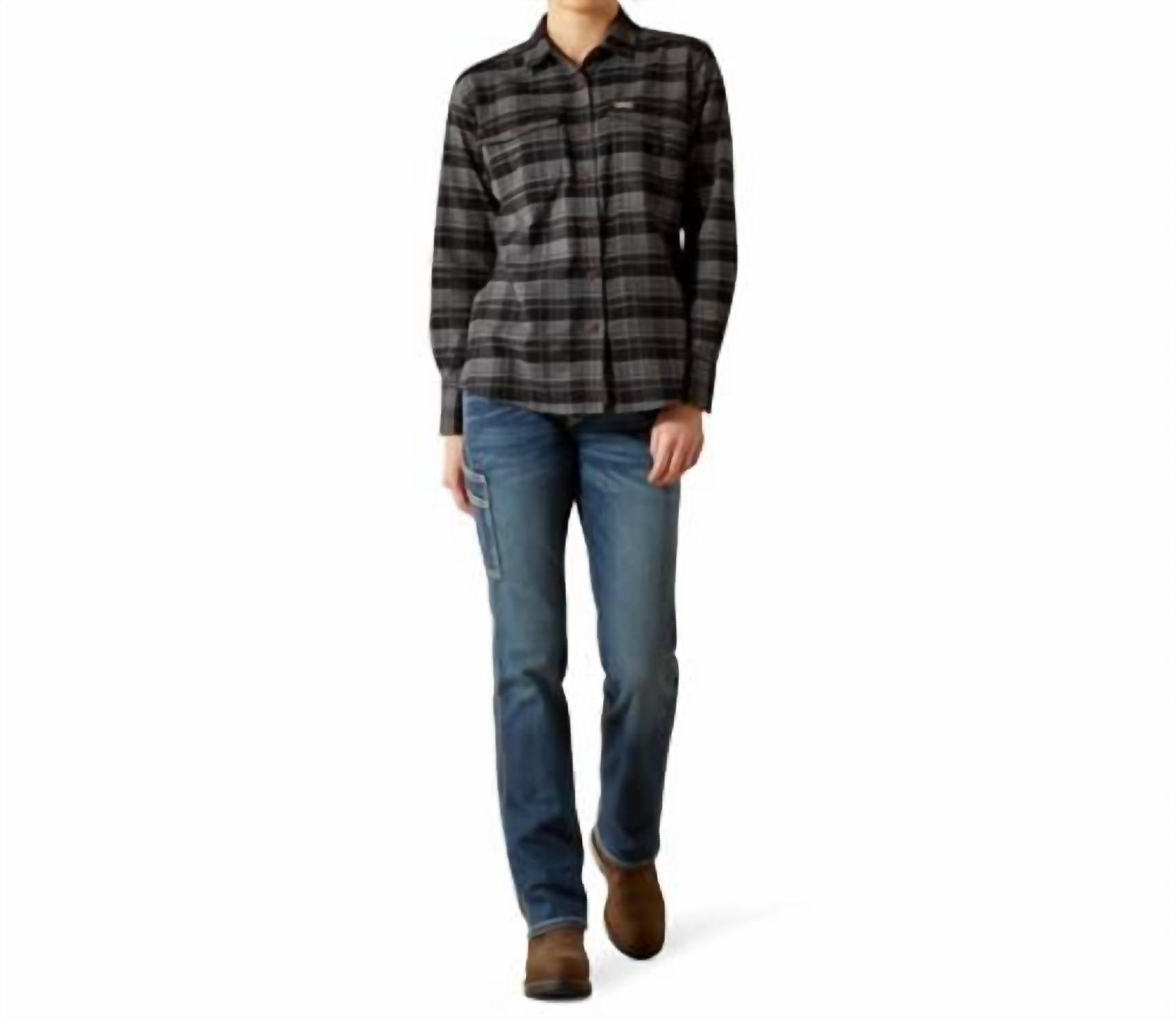 Ariat - Women's Rebar Flannel Durastretch Work Shirt