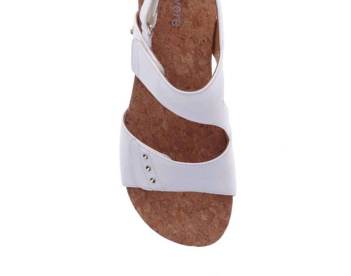 Revere - Women's Grenada Back Strap Wedge Sandal