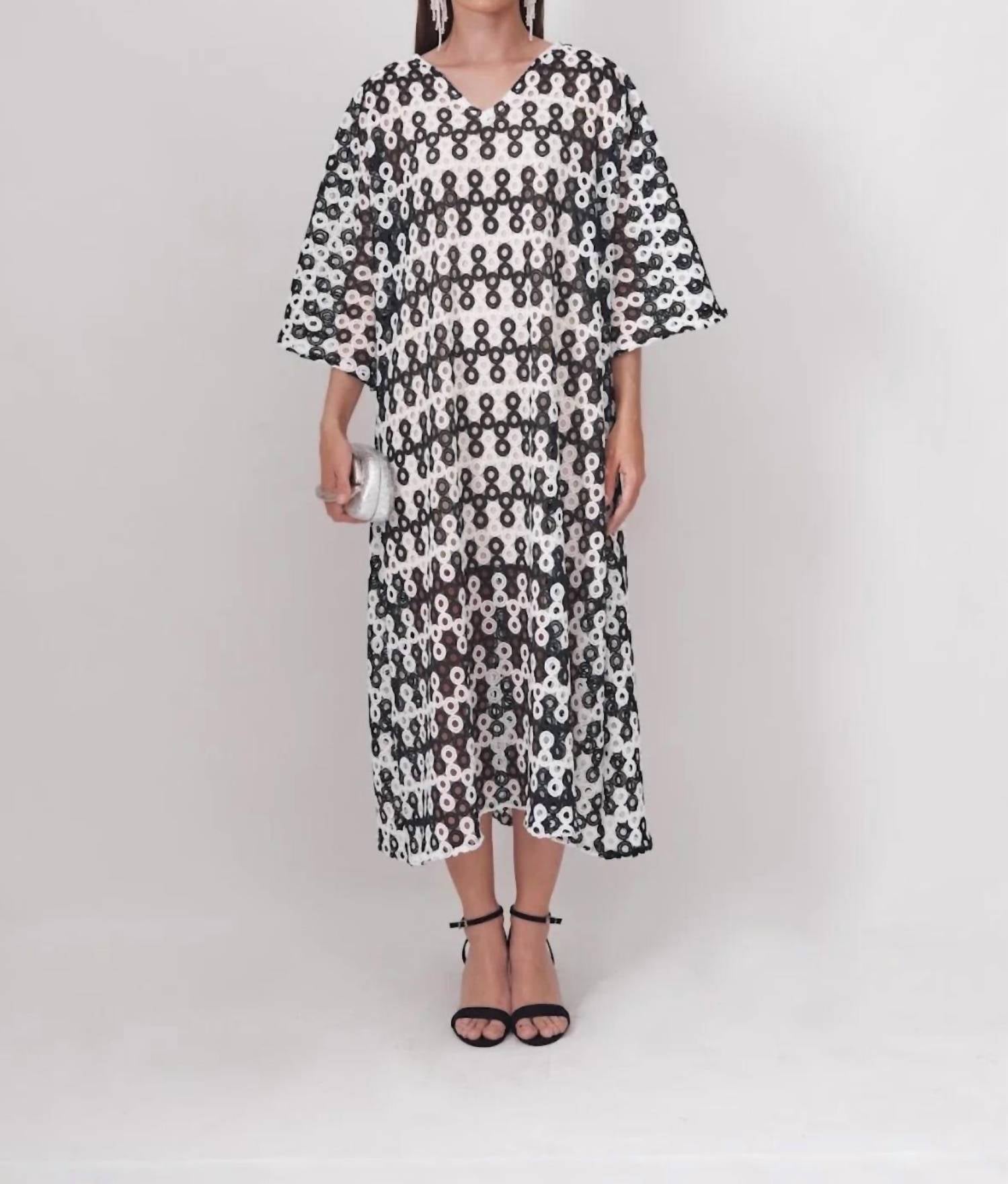 Tela Luxury Mercantile - Audrey Kaftan Maxi Dress
