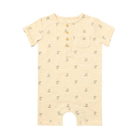 Me & Henry - Boy's Martingale Henley Romper