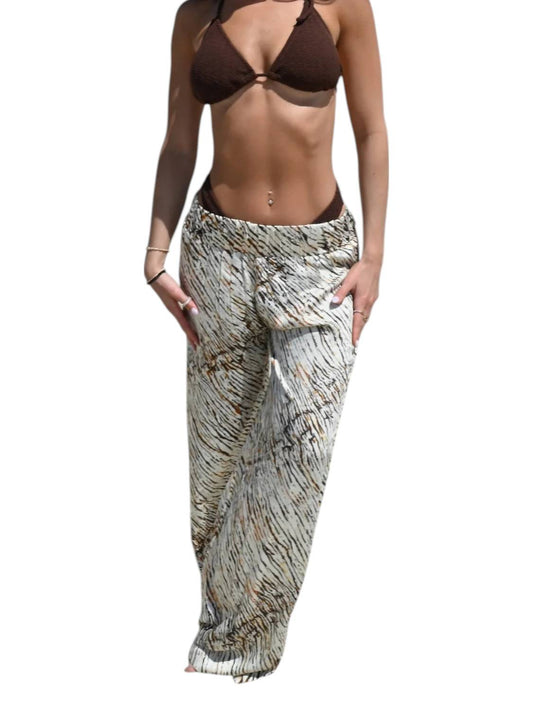 Elan - Casual Breeze Flowy Wide Leg Pants