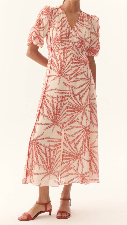 Exquise - Adaline V-neck Midi Dress