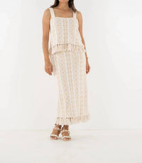 Emily Mccarthy - Capri Knit Midi Skirt