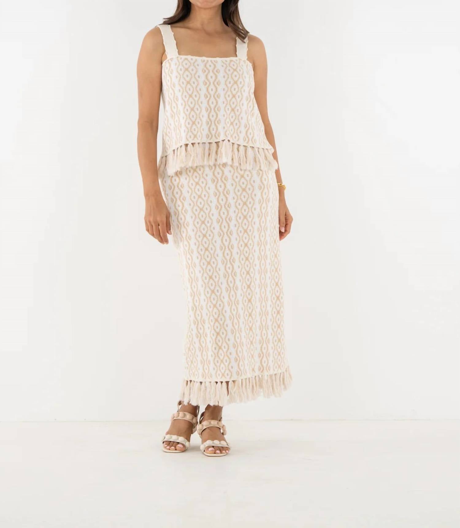 Emily Mccarthy - Capri Knit Midi Skirt