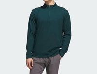 adidas Ultimate 365 Classic Quarter Zip Top in jl5322 green - men's jacket
