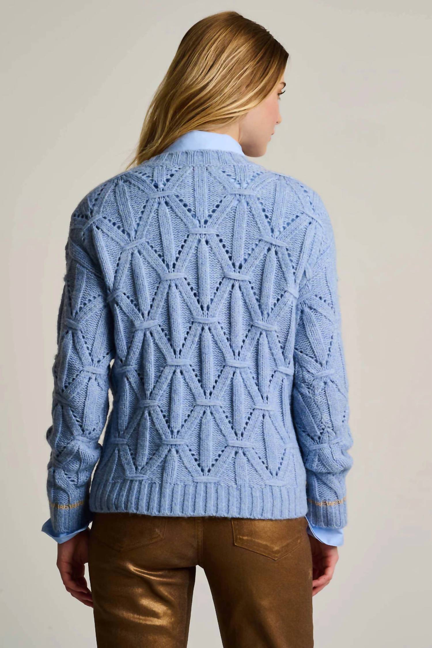 Lisa Todd - Cable Crew Pullover