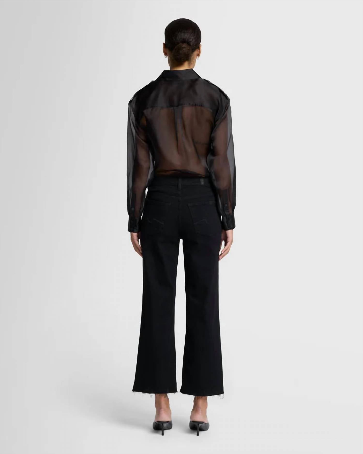 7 For All Mankind - Cropped Alexa Jeans