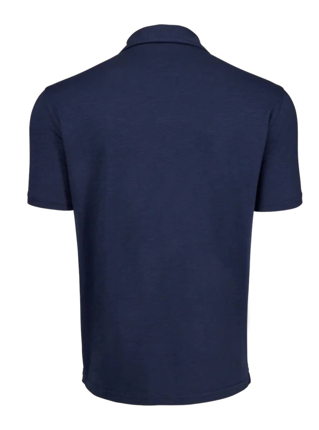 Greyson Clothiers - Men's Alpha Slub Johnny Collar Short Sleeve Polo