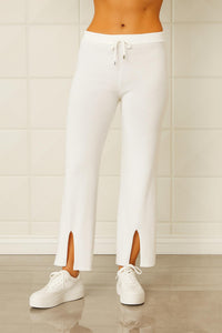 Angel Apparel - Knit Pant With Middle Silt