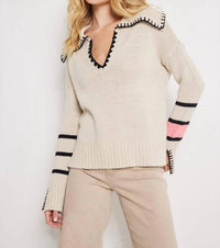 Lisa Todd - Collar Call Sweater