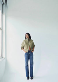 Agolde - Leena High-rise Baby Flare Jean