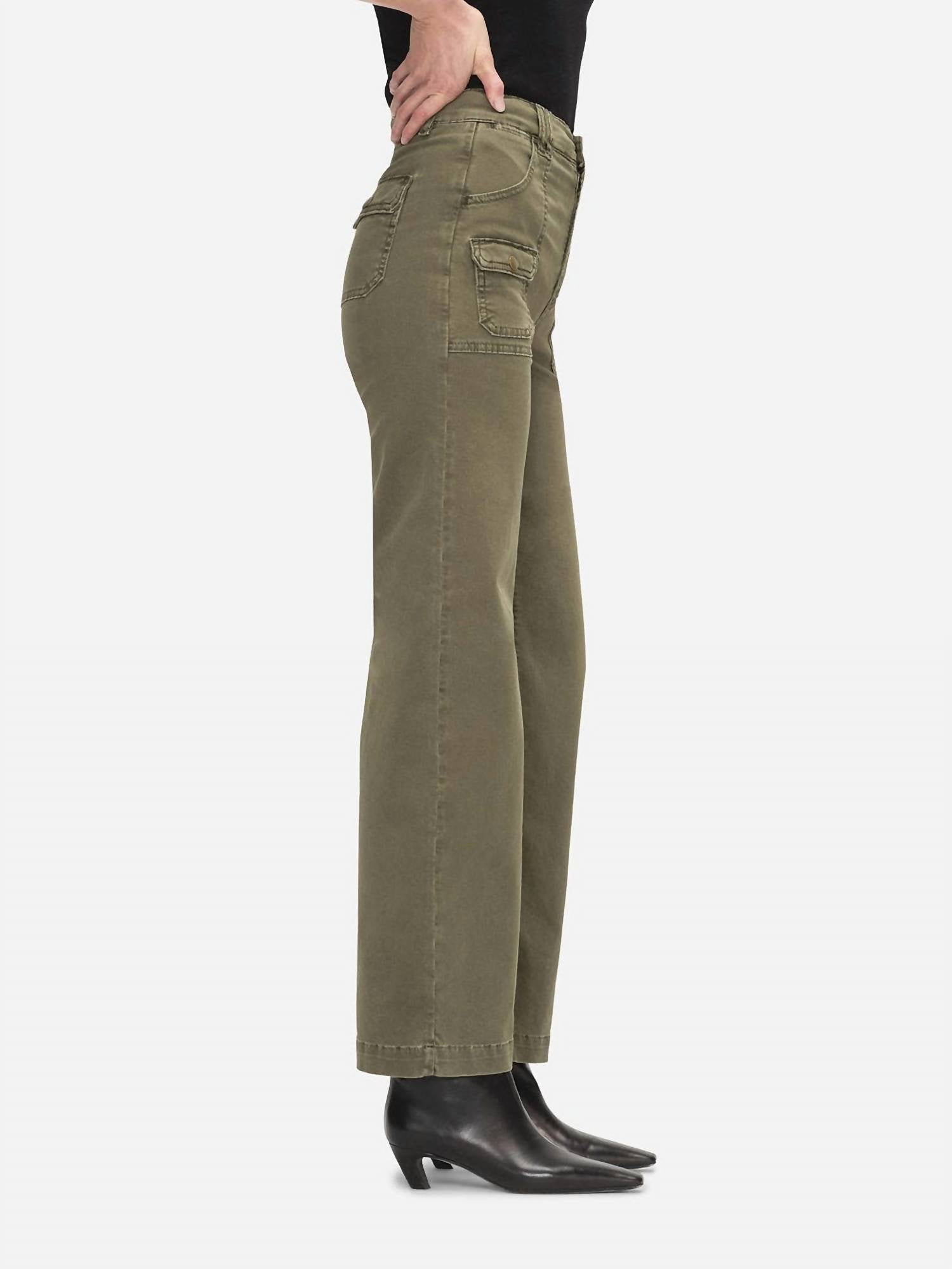 Frame - Women's Washed Utility Pocket Pants