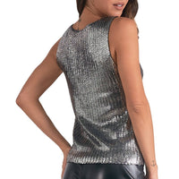 Elan - Shine On Sleeveless Sweater
