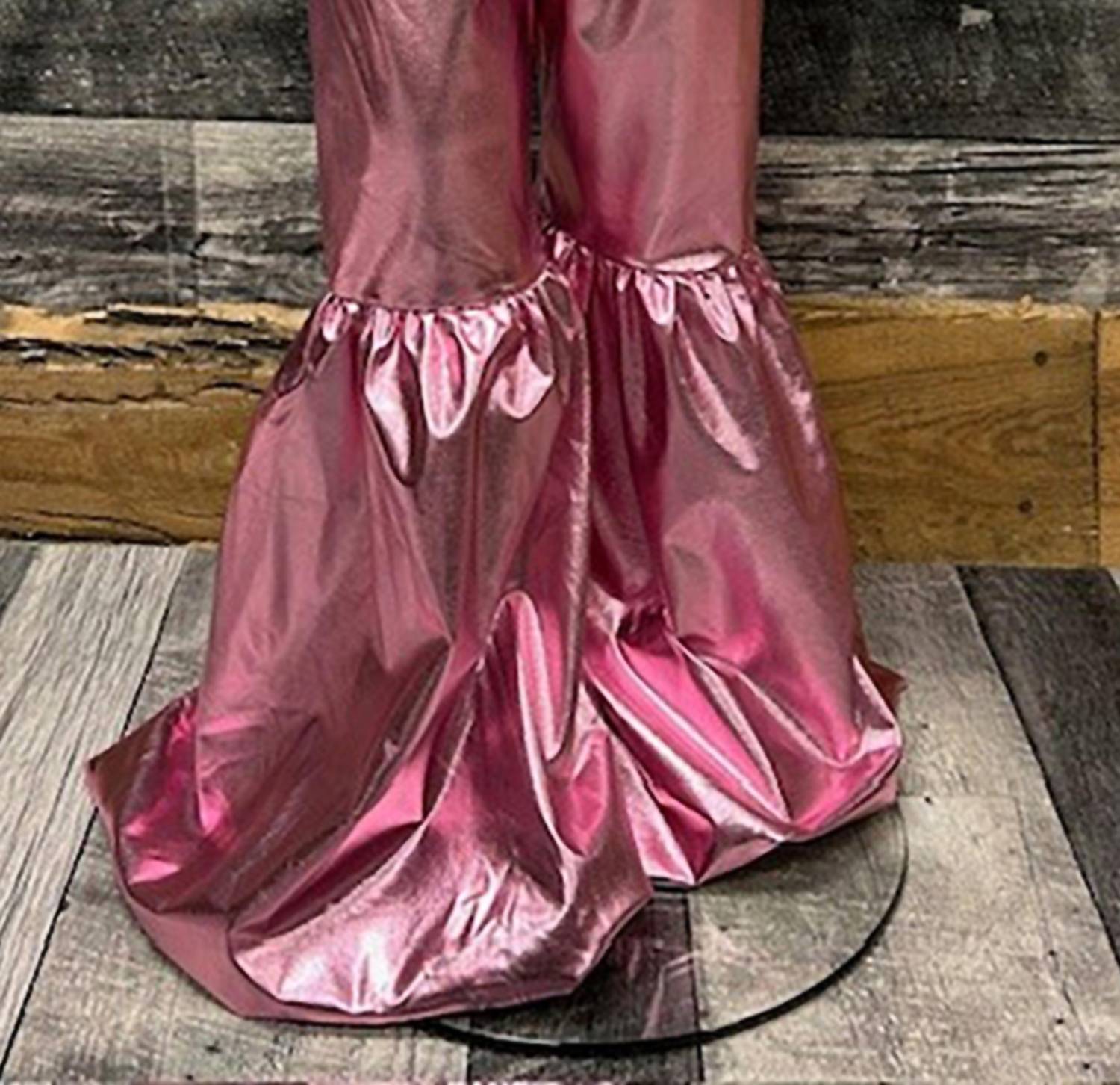 Bratti Mati - Kids Foil Lainey Bell Bottom Pant
