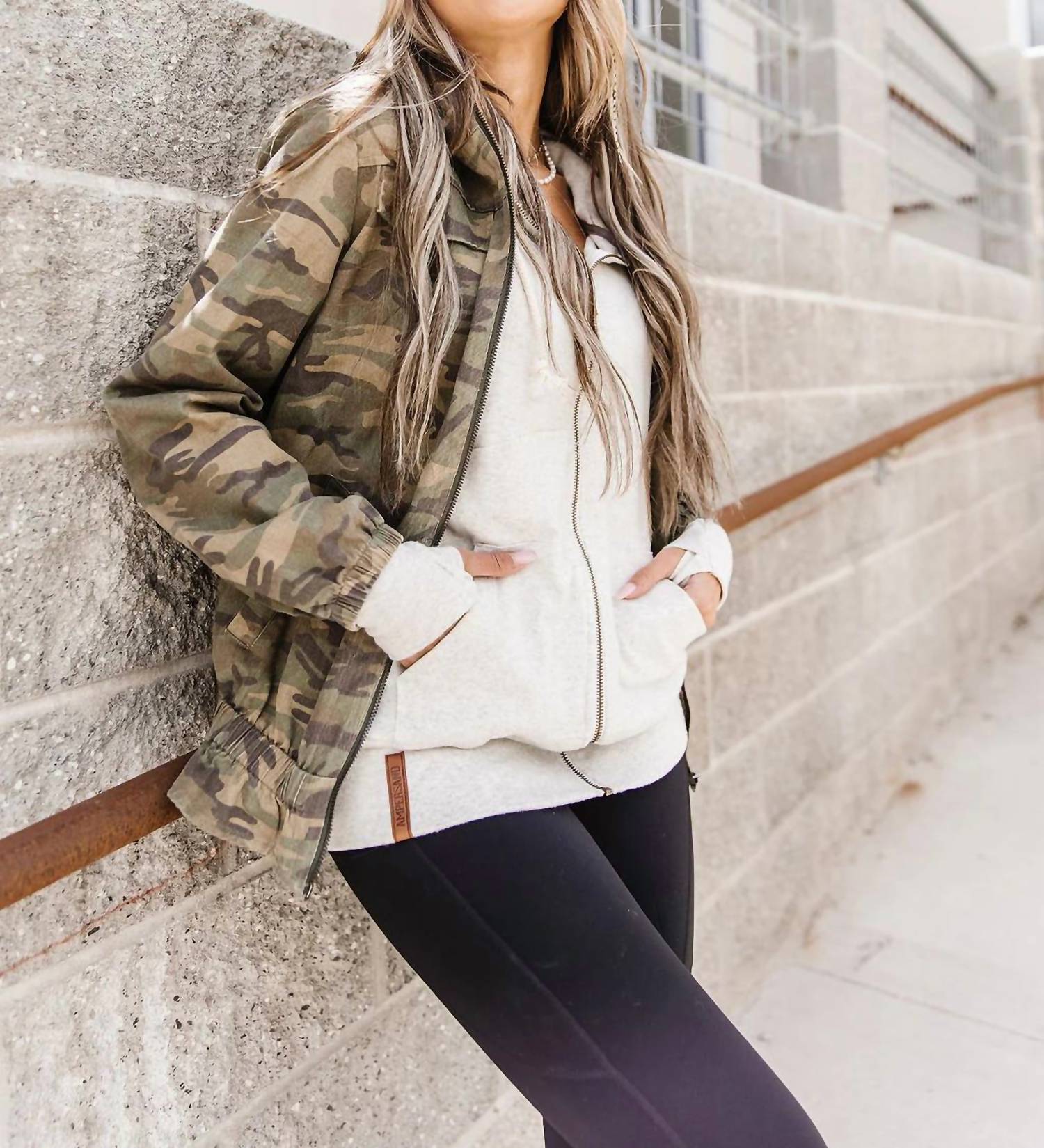 Ampersand Ave - Camo Jacket