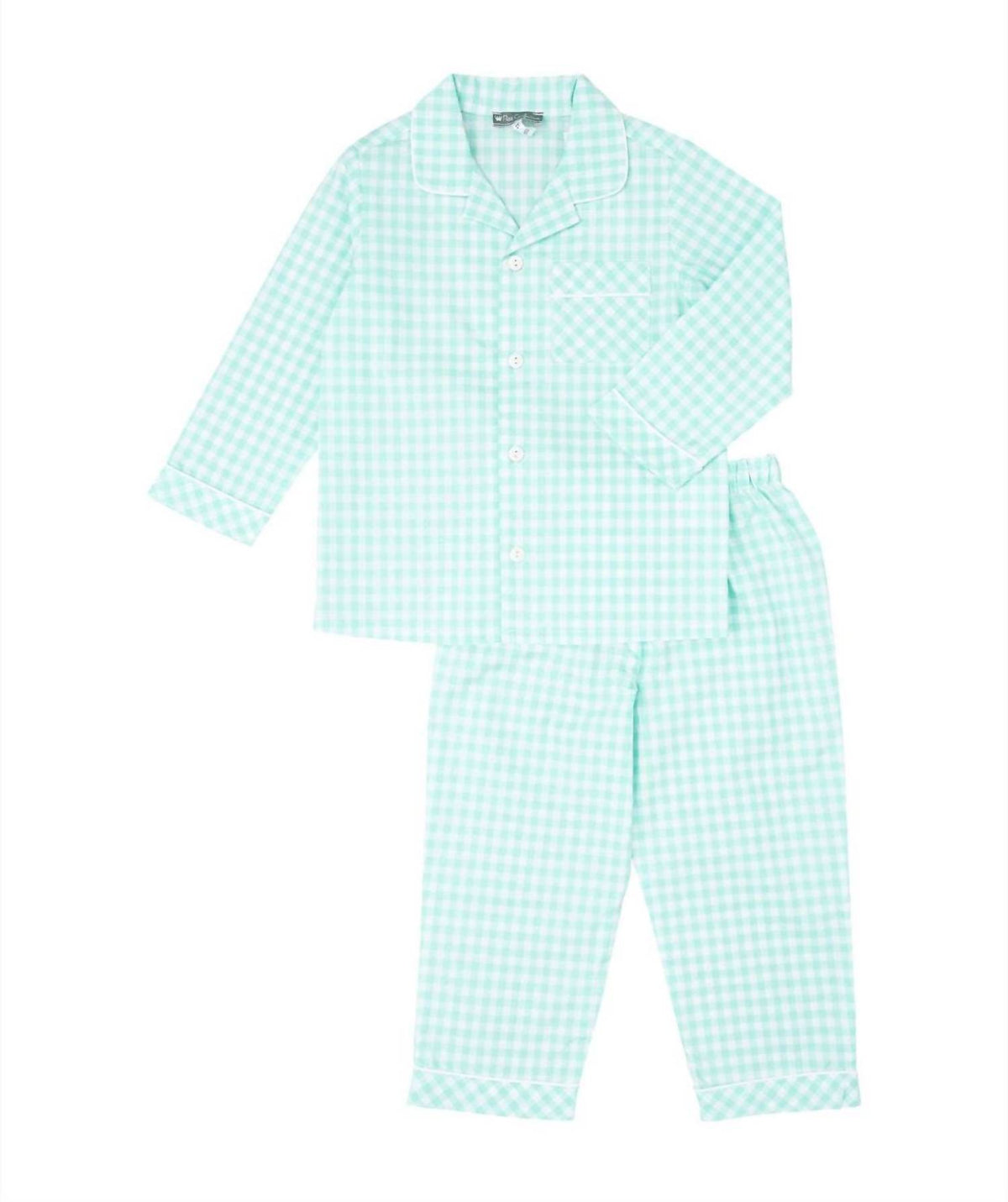 Petit Confection - Kids' Gingham Pajamas Set
