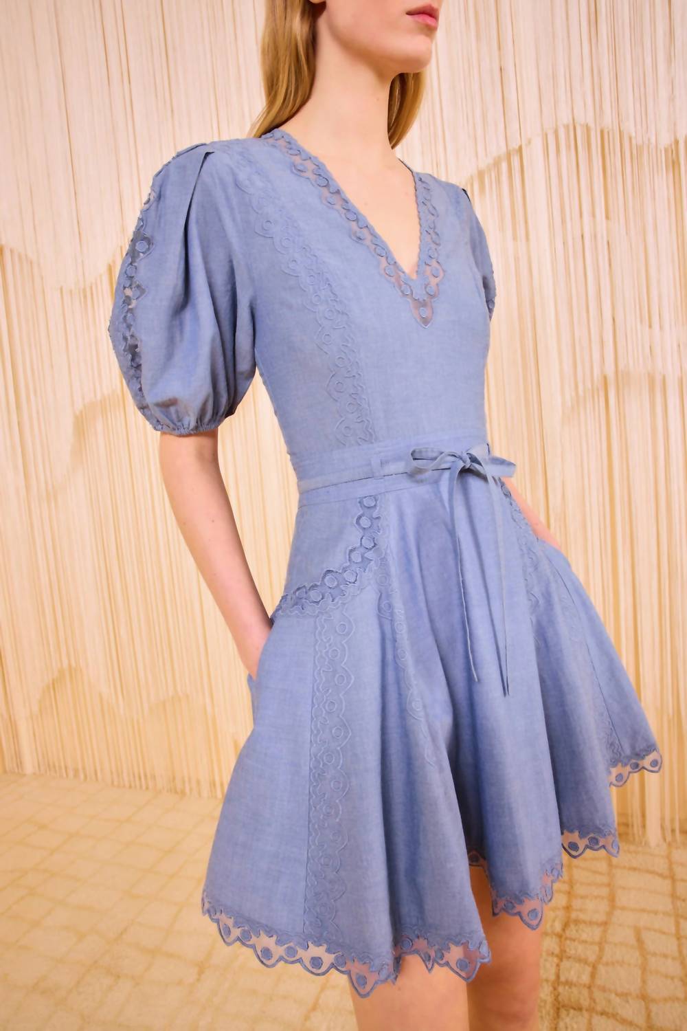Ulla Johnson - Camila Short Sleeve Mini Dress