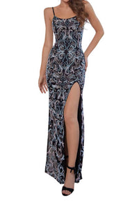 Scala - Long multi pattern gown