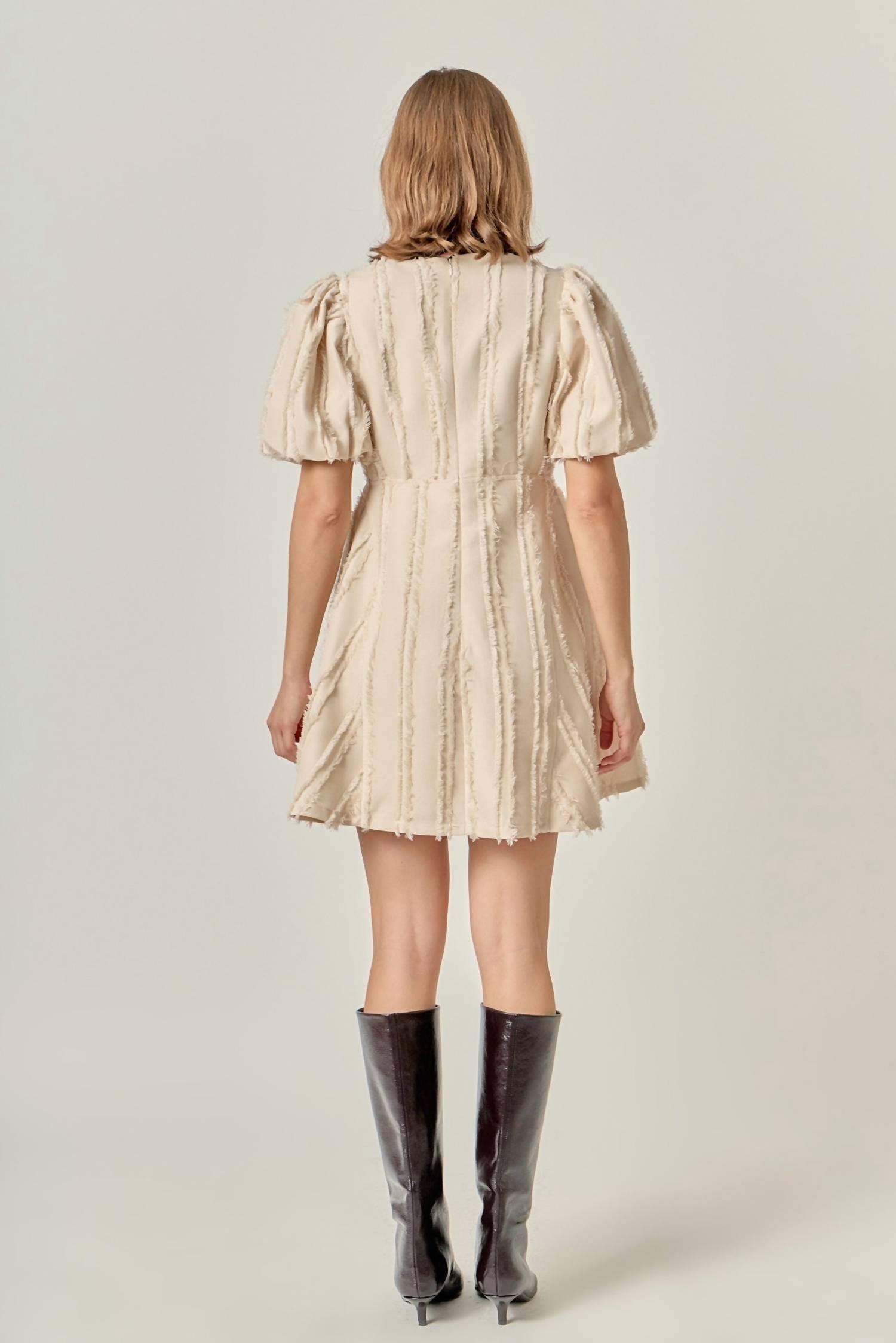 2.7 August Apparel - Lindsey Button Up Mini Dress