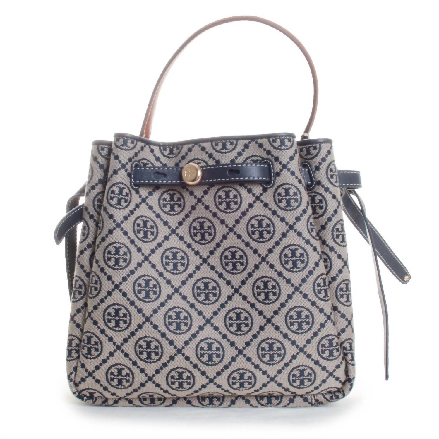 Tory Burch - Women's Romy T Monogram Bucket Bag