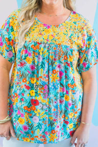 Layerz Clothing - Belle Floral Top