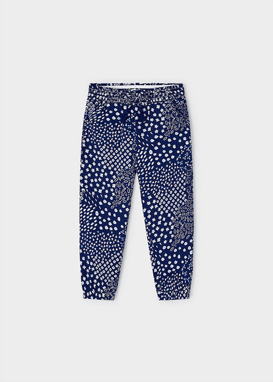 Mayoral - Girls Printed Long Trousers