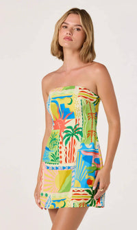Astr - Fatima Strapless Mini Dress