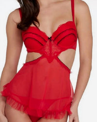Jezebel - Sylvia Push-up Chemise Set