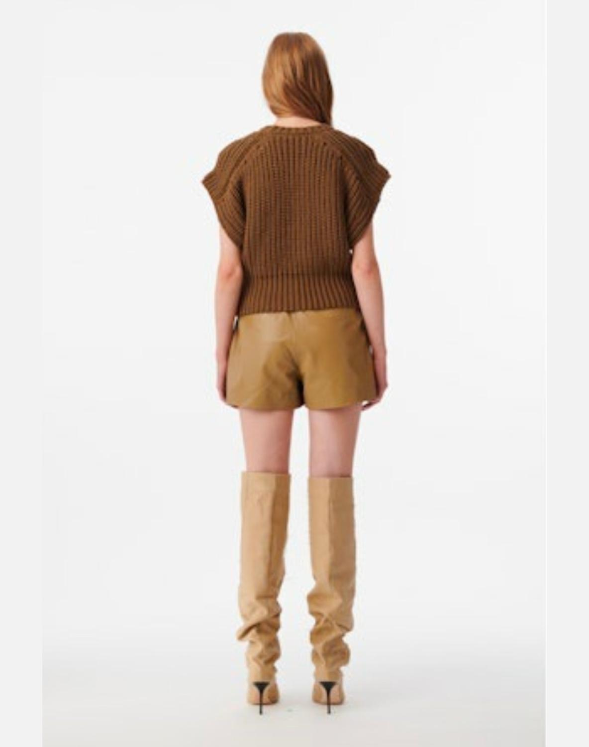 Iro - Kalis Knit Short Sleeve Top