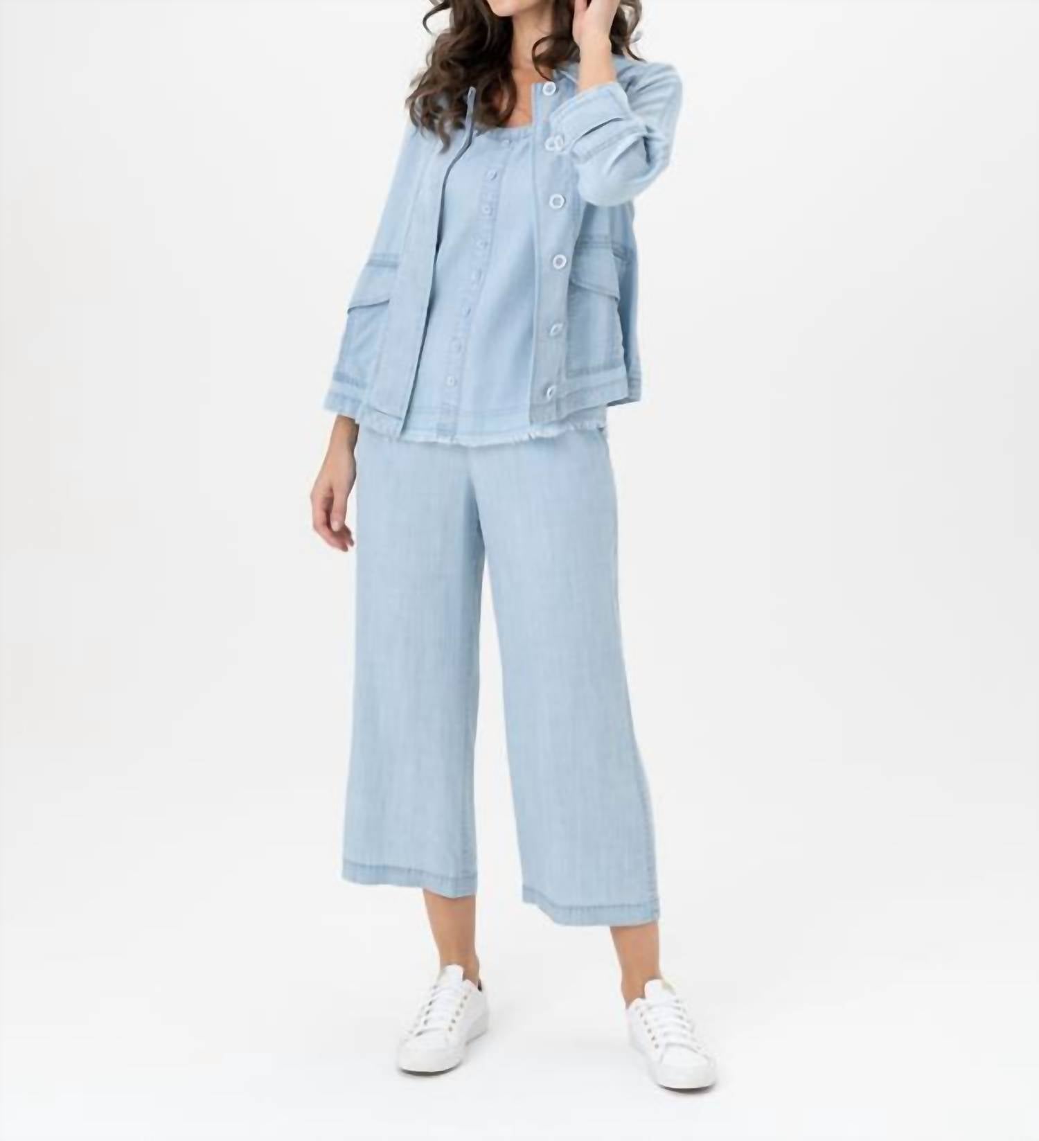 Renuar - Wide Leg Gaucho Pants