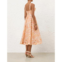 Zimmermann - Rebellion Drape Midi Dress