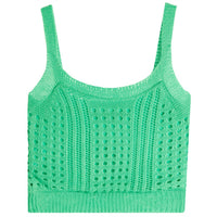 Surf Gypsy - Knit Cropped Tank Top