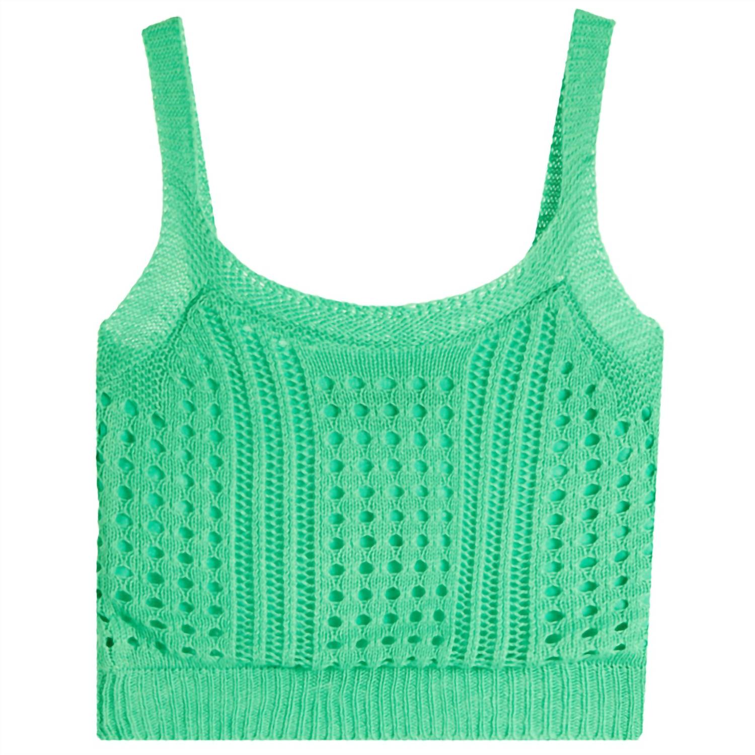 Surf Gypsy - Knit Cropped Tank Top