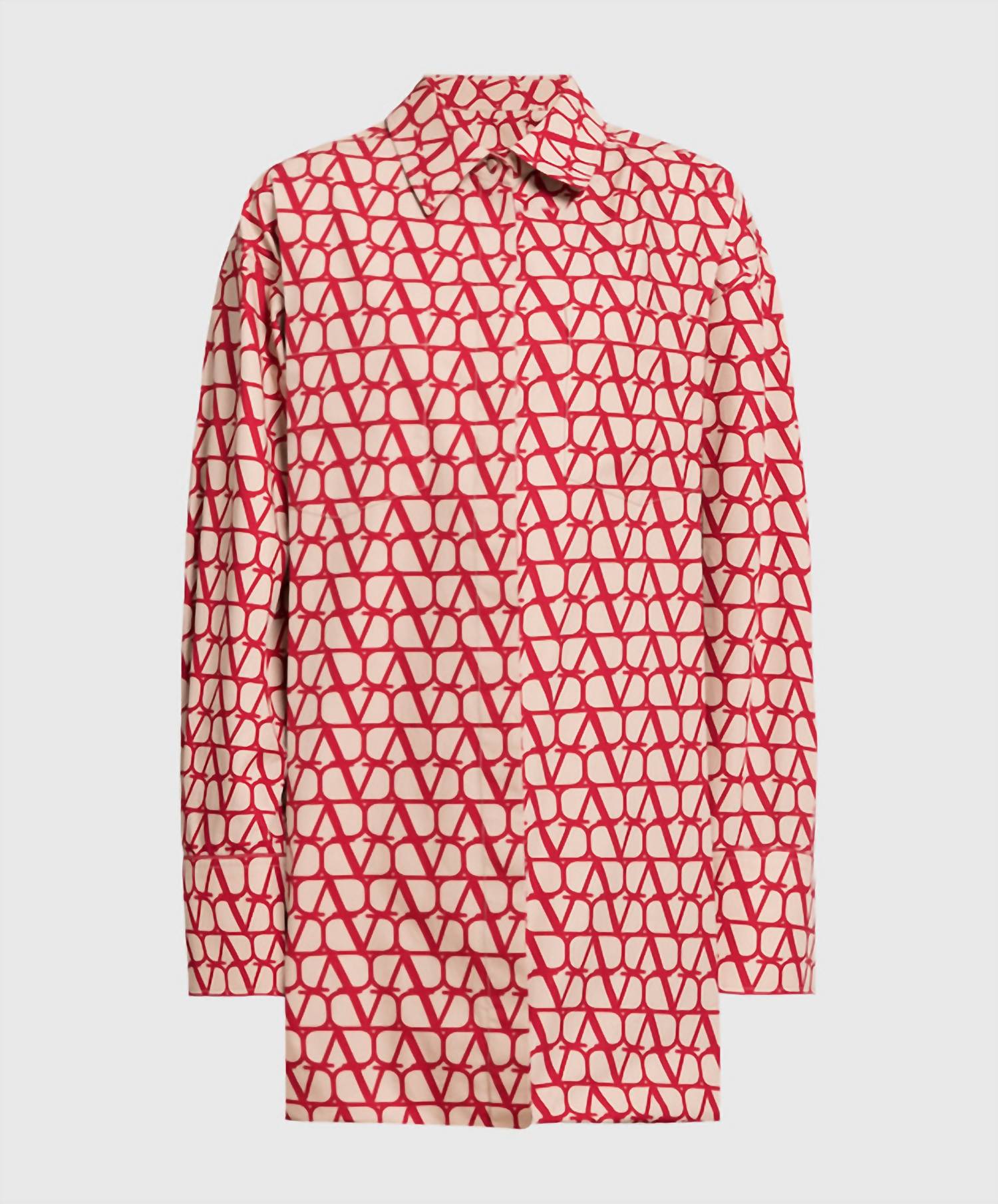 Valentino - Toile Iconographe Print Shirt Dress