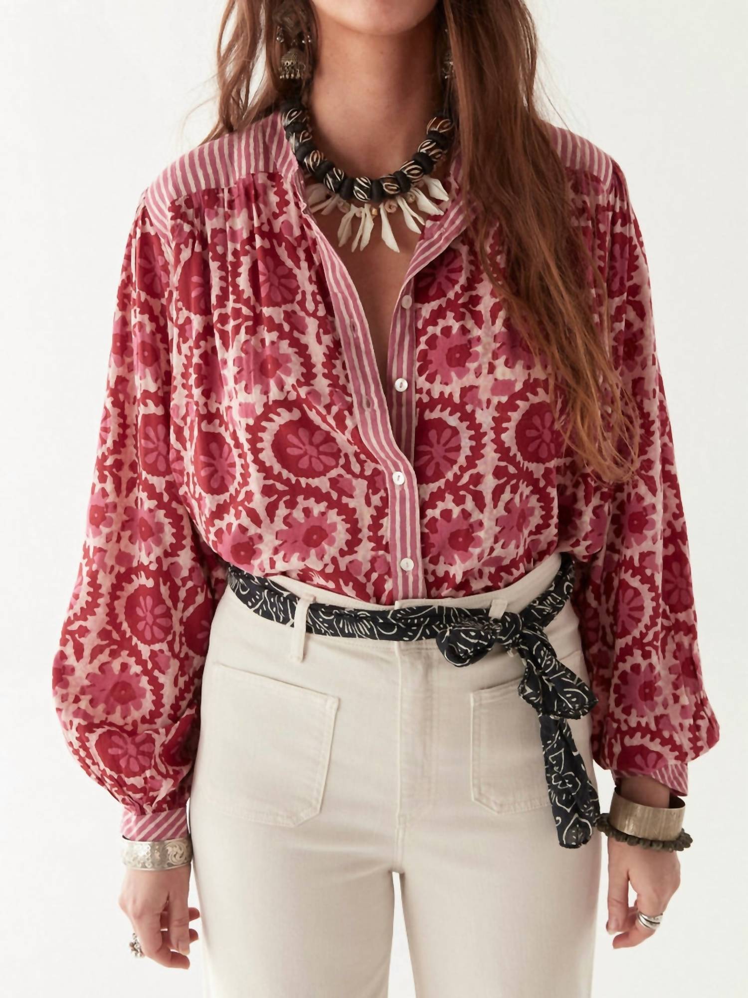 Maison Hotel - Leandra Long Sleeve Blouse