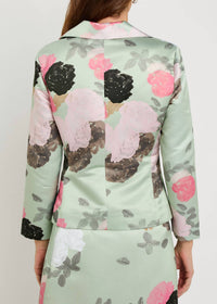 Bernadette - Elle Floral-print Satin Jacket