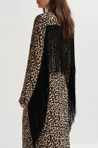 Essentiel Antwerp - Gironi Leopard-print Midi Dress