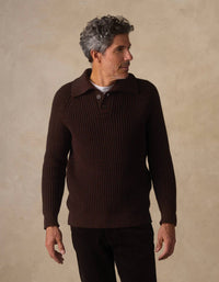The Normal Brand - Waffle Long Sleeve Sweater Popover
