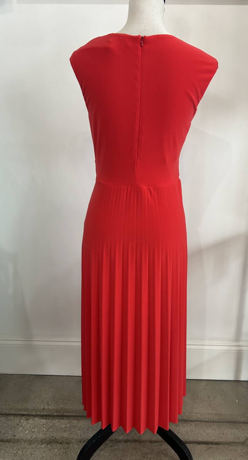 Frank Lyman - Women's Sleeveless Midi Knit Dress